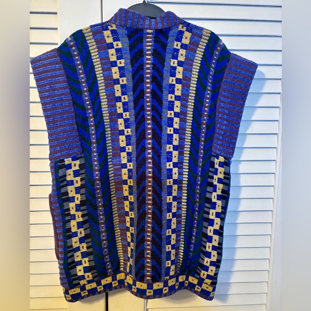 Vintage Northern Lights buttoned vest size M - Picture 2 of 4